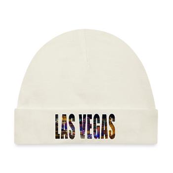 LAS VEGAs - Baby Premium Organic Mütze - Naturweiß - Vorne
