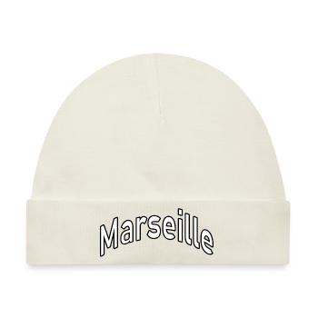 Marseille - Baby Premium Organic Mütze - Naturweiß - Vorne