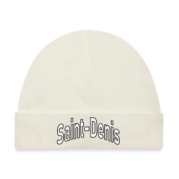 Saint Denis - Baby Premium Organic Mütze - Naturweiß - Vorne