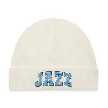 Jazz Varsity Grunge - Baby Premium Organic Mütze - Naturweiß - Vorne