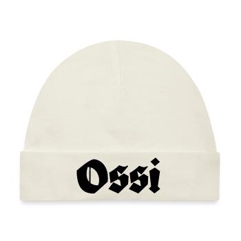 Ossi Ostdeutschland - Baby Premium Organic Mütze - Naturweiß - Vorne