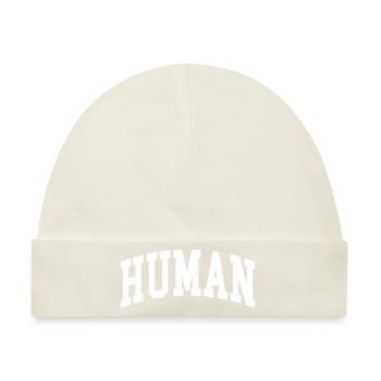 Human - Baby Premium Organic Mütze - Naturweiß - Vorne