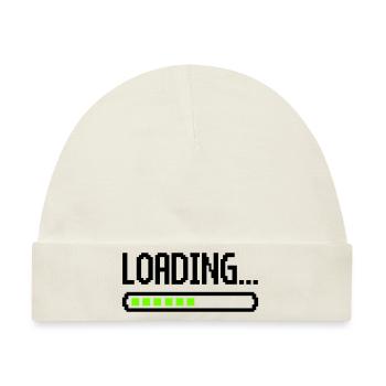 loading - Baby Premium Organic Mütze - Naturweiß - Vorne