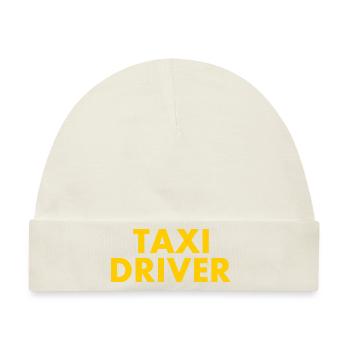 Taxi driver - Baby Premium Organic Mütze - Naturweiß - Vorne