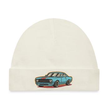 AUTOS - Baby Premium Organic Mütze - Naturweiß - Vorne