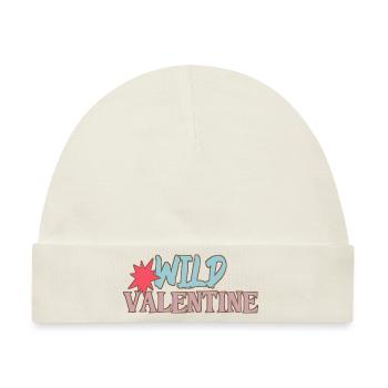 Wildes Valentine - Baby Premium Organic Mütze - Naturweiß - Vorne