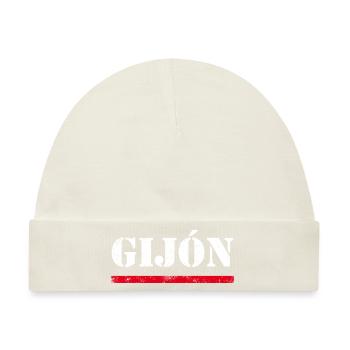Gijón - Baby Premium Organic Mütze - Naturweiß - Vorne