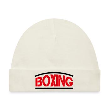 boxing boxen - Baby Premium Organic Mütze - Naturweiß - Vorne