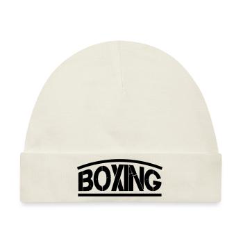 boxing boxen - Baby Premium Organic Mütze - Naturweiß - Vorne