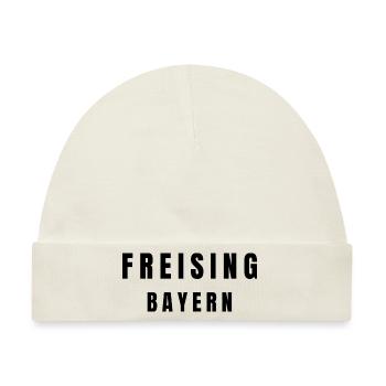 Freising Bayern - Baby Premium Organic Mütze - Naturweiß - Vorne