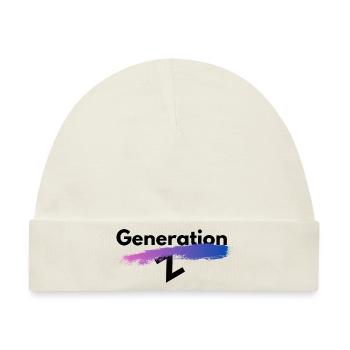 Generation Z - Baby Premium Organic Mütze - Naturweiß - Vorne