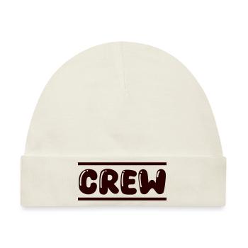 crew - Baby Premium Organic Mütze - Naturweiß - Vorne