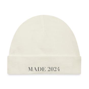 MADE 24 - Baby Premium Organic Mütze - Naturweiß - Vorne