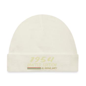 1954 Geburtstagsgeschenkidee 1954 - Baby Premium Organic Mütze - Naturweiß - Vorne