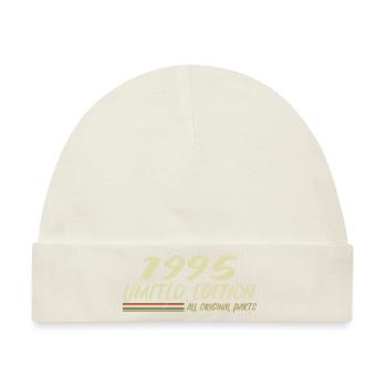 1995 Geburtstagsgeschenkidee 1995 - Baby Premium Organic Mütze - Naturweiß - Vorne