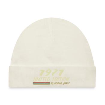 1971 Geburtstagsgeschenkidee 1971 - Baby Premium Organic Mütze - Naturweiß - Vorne