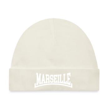 Marseille - Baby Premium Organic Mütze - Naturweiß - Vorne