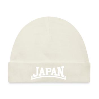Japan - Baby Premium Organic Mütze - Naturweiß - Vorne