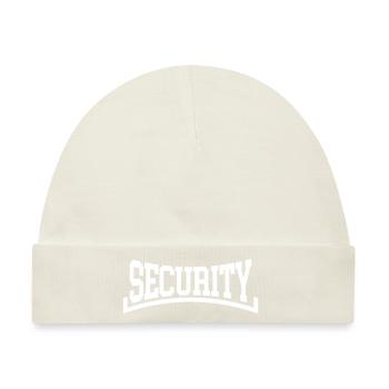 Security - Baby Premium Organic Mütze - Naturweiß - Vorne