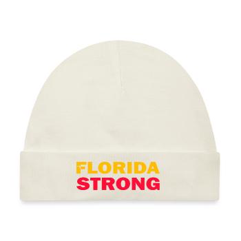 Florida Stark - Baby Premium Organic Mütze - Naturweiß - Vorne