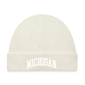 Michigan - Baby Premium Organic Mütze - Naturweiß - Vorne