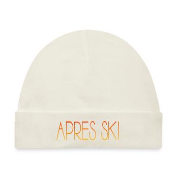Apres Ski - Baby Premium Organic Mütze - Naturweiß - Vorne