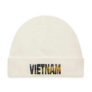 Vietnam - Baby Premium Organic Mütze - Naturweiß - Vorne