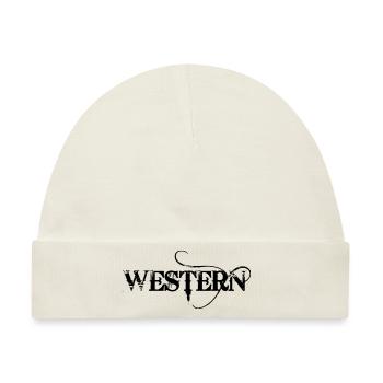 westlichen - Baby Premium Organic Mütze - Naturweiß - Vorne