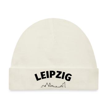 Leipzig - Baby Premium Organic Mütze - Naturweiß - Vorne