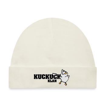 Kuckuck Klan - Baby Premium Organic Mütze - Naturweiß - Vorne