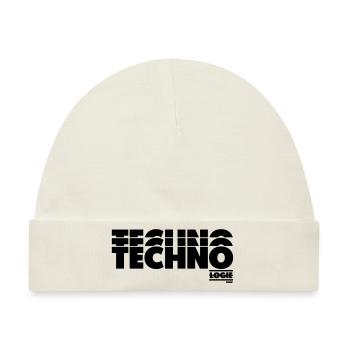 TECHNO LOGIE - Baby Premium Organic Mütze - Naturweiß - Vorne