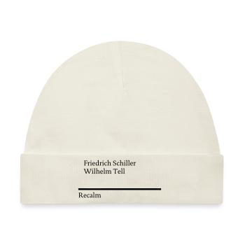 Schiller - Wilhelm Tell - Baby Premium Organic Mütze - Naturweiß - Vorne