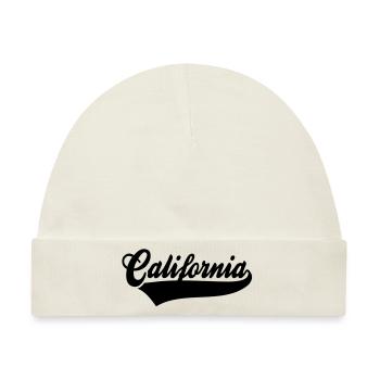 California - Baby Premium Organic Mütze - Naturweiß - Vorne