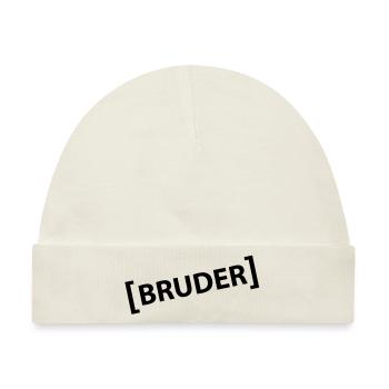 Bruder - Baby Premium Organic Mütze - Naturweiß - Vorne