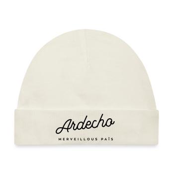 Ardecho Wunderbares Land - Baby Premium Organic Mütze - Naturweiß - Vorne