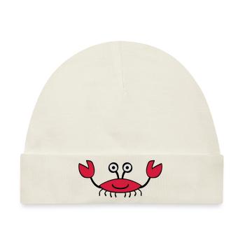 Crab - Baby Premium Organic Mütze - Naturweiß - Vorne