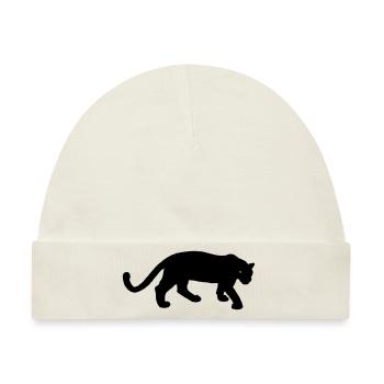 panther - Baby Premium Organic Mütze - Naturweiß - Vorne
