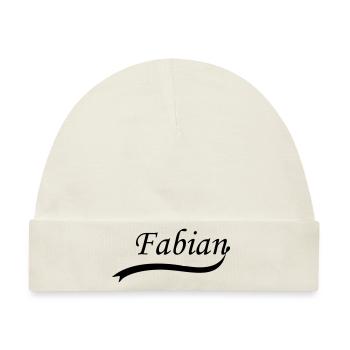 fabian - Baby Premium Organic Mütze - Naturweiß - Vorne