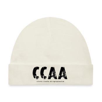 CCAA - Colonia Claudia Ara Agrippinensium - Köln! - Baby Premium Organic Mütze - Naturweiß - Vorne