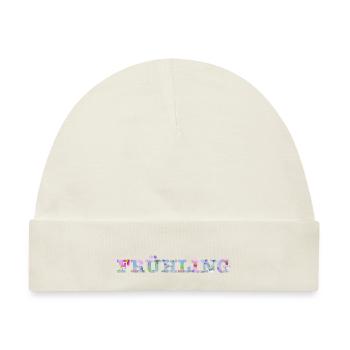 Frühling - Baby Premium Organic Mütze - Naturweiß - Vorne
