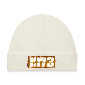1973 - Baby Premium Organic Mütze - Naturweiß - Vorne