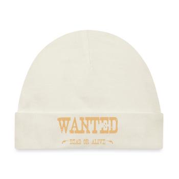 Wanted - Dead or alive - Baby Premium Organic Mütze - Naturweiß - Vorne