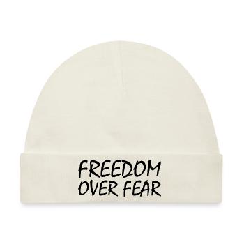 Freedom - Baby Premium Organic Mütze - Naturweiß - Vorne