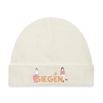 Siegen - Siegerland - Baby Premium Organic Mütze - Naturweiß - Vorne