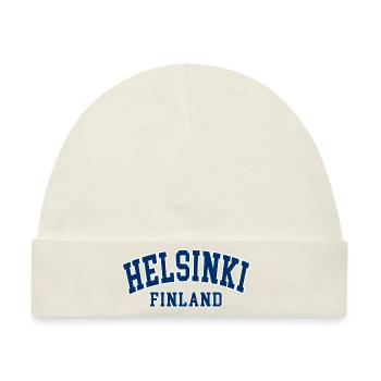 helsinki finnland - Baby Premium Organic Mütze - Naturweiß - Vorne