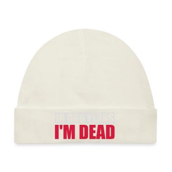 in dog years Dead - Baby Premium Organic Mütze - Naturweiß - Vorne