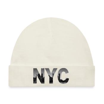 NYC - Baby Premium Organic Mütze - Naturweiß - Vorne