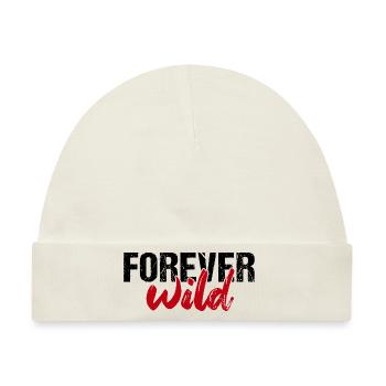 Forever wild - Baby Premium Organic Mütze - Naturweiß - Vorne