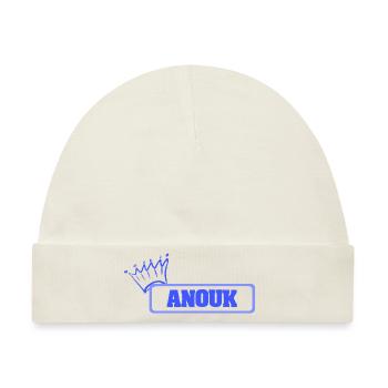 Tochter Anouk - Baby Premium Organic Mütze - Naturweiß - Vorne