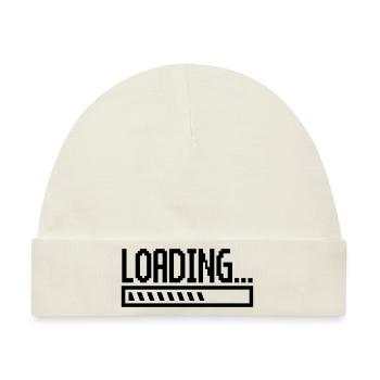 loading - Baby Premium Organic Mütze - Naturweiß - Vorne